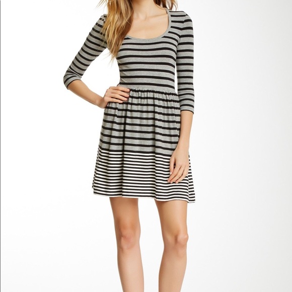 French Connection Striped Dress - Picture 1 of 8